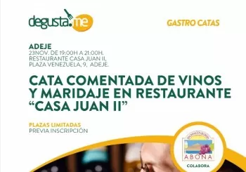 Cata de Vinos y Marinaje Restaurante CASA JUAN II