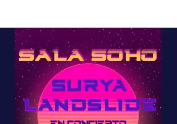 CONCIERTO SURYA & LANDSLIDE SALA SOHO 3 DICIEMBRE en Cádiz