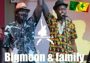 Bigmoon & Family con Malikc (Senegal) Afro Músic en Zaragoza