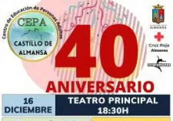 FILA CERO, 40 ANIVERSARIO C.E.P.A. Castillo de Almansa en ALBACETE