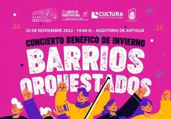 Concierto benéfico de invierno: Barrios Orquestados Fuerteventura en Antigua