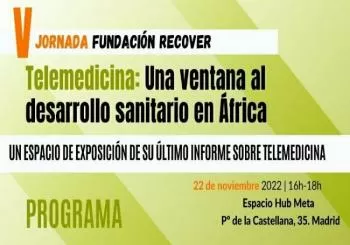 V Jornada Fundación Recover. Telemedicina, una ventana al desarrollo sanitario en África en Madrid