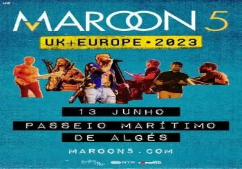Maroon 5 en Lisboa
