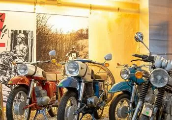 DDR Museum: Motorcycle-Ausstellung en Berlin