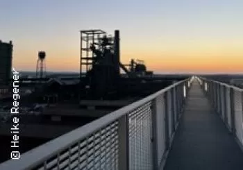 Gutschein - Hochofen Skywalk. Sonnenuntergang auf Phönix West DORTMUND
