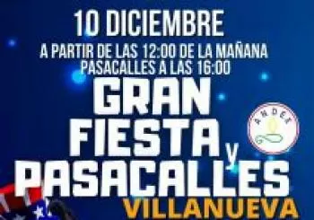 Gran Fiesta y Pasacalles a beneficio de ANDEX - Villanueva en SEVILLA