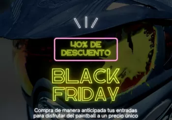 Black Friday 40% Dto Paintball Supervivientes en Gergal