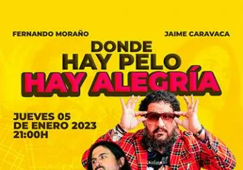 Donde hay pelo hay alegría: Jaime Caravaca y Fernando Moraño Madrid