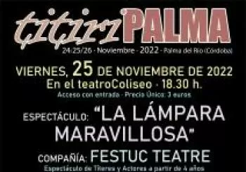 LA LÁMPARA MARAVILLOSA de Festuc Teatre en CÓRDOBA