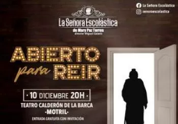Monólogo La Señora Escolástica 'Abierto para reír' en GRANADA