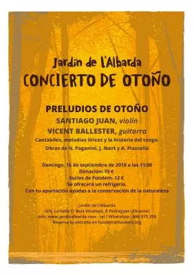 Concierto FUNDEM Otoño 2018