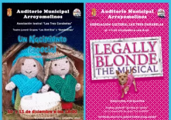 UN NACIMIENTO ESPECIAL Y LEGALLY BLONDE (Asoc. Teatro Las Tres Carabelas) en MADRID