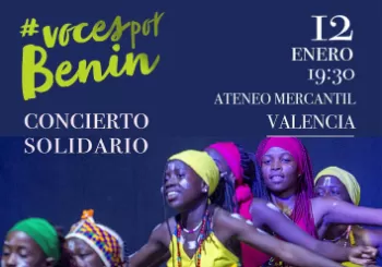 Concierto Solidario `Voces por Benin´ de la Fundación Juntos por la Vida en Valencia