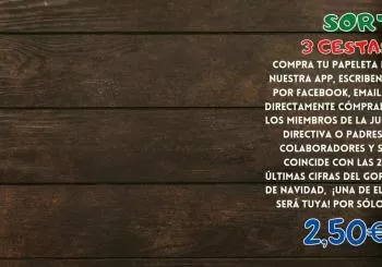 SORTEO CESTAS NAVIDAD SLGN en NAVALCARNERO