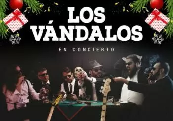 Los Vándalos en concierto en Tenerife
