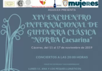 Concierto solidario en el marco del XIV Encuento internacional de guitarra clásica 