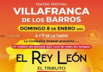 EL REY LEON, El Tributo en BADAJOZ
