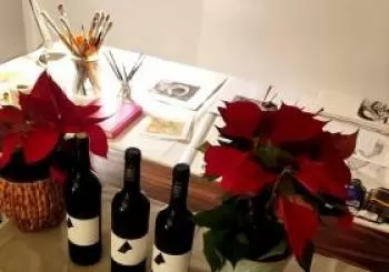 Experiencia de Arte y Vino con artistas en MADRID