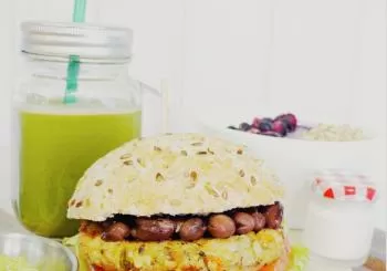 Just Good! Hamburguesa healthy con bebida en Sevilla
