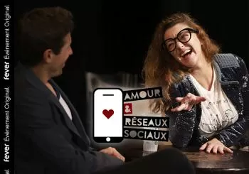Amour & Réseaux Sociaux : au théâtre du Gymnase Marie Bell en Paris