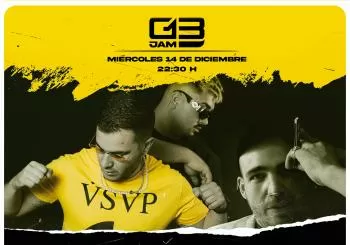 ENJOY CANOA + DJ PLM + ERIC THE WRESTLER EN G13 JAM en Barcelona