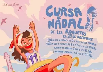 Cursa de Nadal de les Roquetes 2022 en Les Roquetes del Garraf (Sant Pere de Ribes)