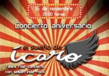 EL SUEÑO DE ÍCARO - Concierto 20 Aniversario. En Alcalá de Henares