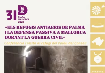 Activitat: conferència i visita al refugi del Palau del Consell - Diada de Mallorca en 07001 Palma