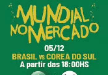 Mundial no mercado - Brasil e Coréia en Barcelona