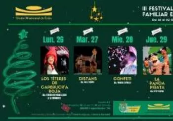 ABONO-III Festival de Teatro Familiar en Navidad. Écija en SEVILLA