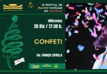 CONFETI - Francis Zafrilla #FestivalNavidadEcija en SEVILLA
