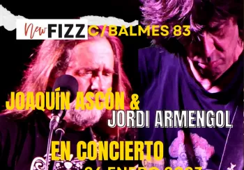 Joaquín Ascón & Jordi Armengol en concierto en Barcelona