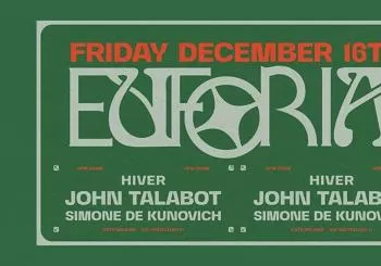 Euforia w/ Hiver | John Talabot | Simone De Kunovich en Milano