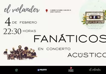 FaNáticos en Concierto Acústico en el Volander en Valencia