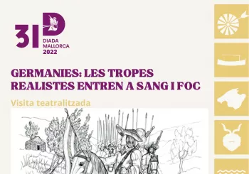 GERMANIES: LES TROPES REALISTES ENTREN A SANG I FOC - POLLENÇA - DIADA DE MALLORCA en Pollença