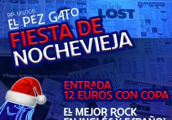 Nochevieja en El Pez Gato en Madrid