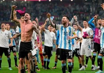 El mundial en el Market - Argentina / Croacia en Barcelona