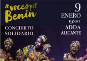 Concierto solidario Voces por Benin en ADDA en ALICANTE/ALACANT