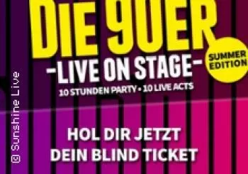 10 Jahre Sunshine live - Die 90er - Live on Stage - Summer Edition en Weinheim