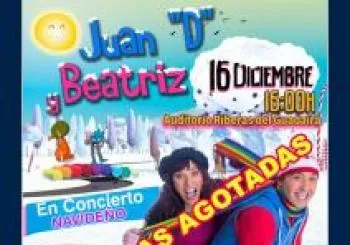 Concierto Navideño con JUAN D Y BEATRIZ (presentadores en CLAN TV) en SEVILLA