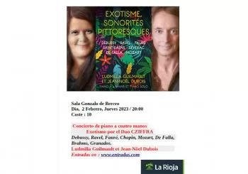 EXOTISMO por el dúo CZIFFRA en LOGROÑO ( La Rioja)