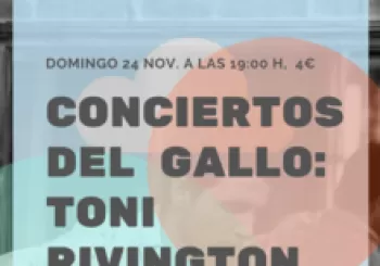 Concierto del Gallo: Toni Rivington. En Sevilla