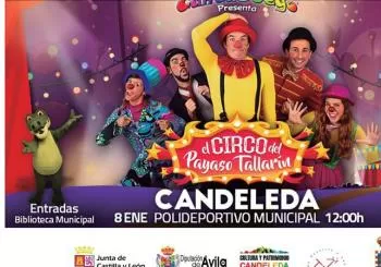El Circo del Payaso Tallarín en Candeleda
