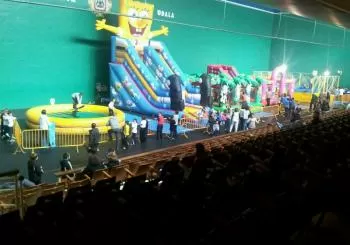 Gabonetako haurren parkea en Azpeitia