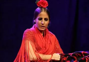 Espectáculo de flamenco en el Teatro City Hall en Barcelona