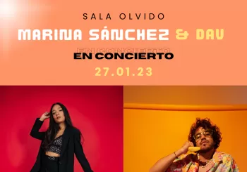 Marina Sánchez y DAV en concierto en Madrid