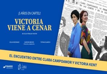 Victoria viene a cenar en Madrid