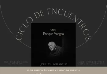 Ciclo de encuentros con Enrique Vargas en Barcelona