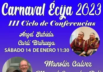 III Ciclo de Conferencias de Carnaval-JESÚS BIENVENIDO en SEVILLA