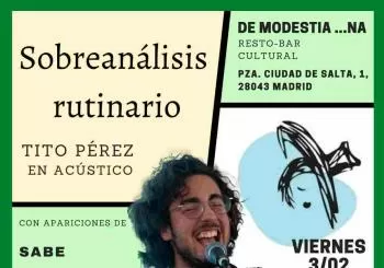 Tito Pérez en Acústico en MADRID